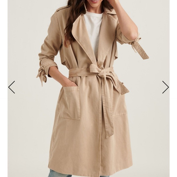 Lucky Brand Jackets & Blazers - Margo Soft Trench Lucky Brand Size Small NWT